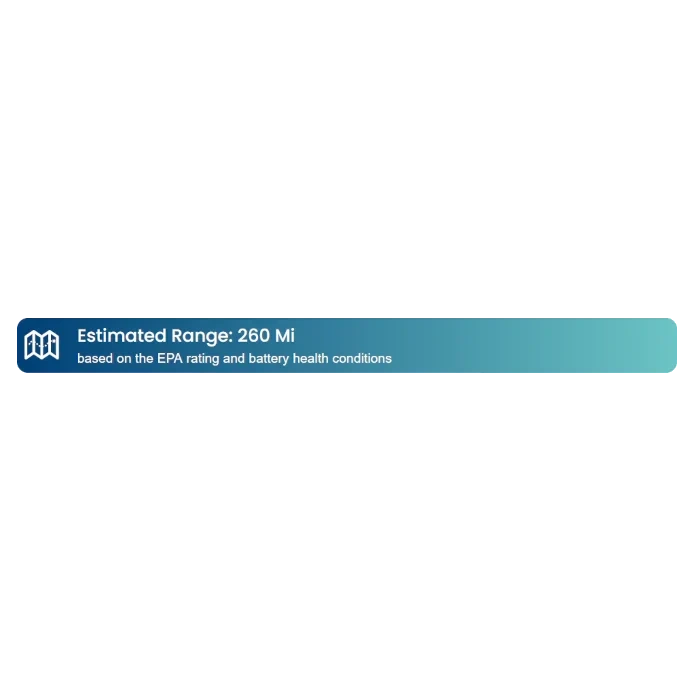 Example Voltest estimated range widget