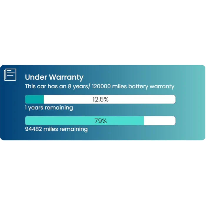 Example Voltest remaining manufacturer warranty widget